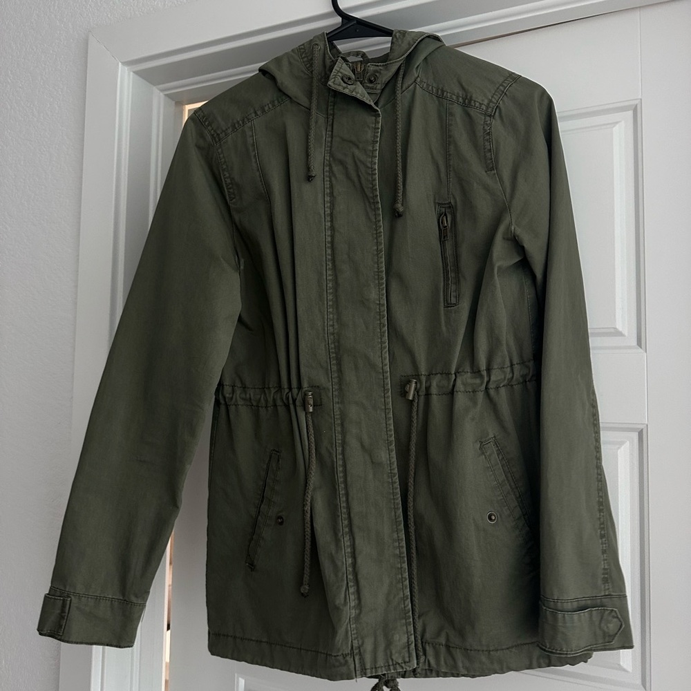 Green utility  jacket